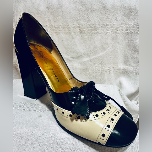 Marc Jacob’s Patent Leather Stacked Heels - Picture 2 of 7